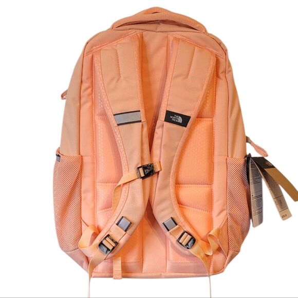 The North Face Women's Peach & Silver Jester Luxe Backpack NWT - Picture 2 of 8